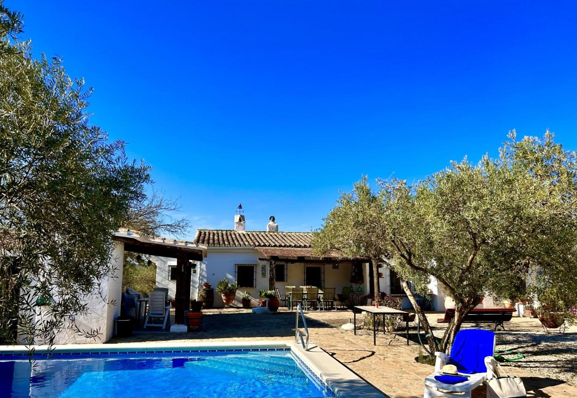 Refugio Andaluz Con Piscina Entre Olivos Villanueva de Tapia Εξωτερικό φωτογραφία
