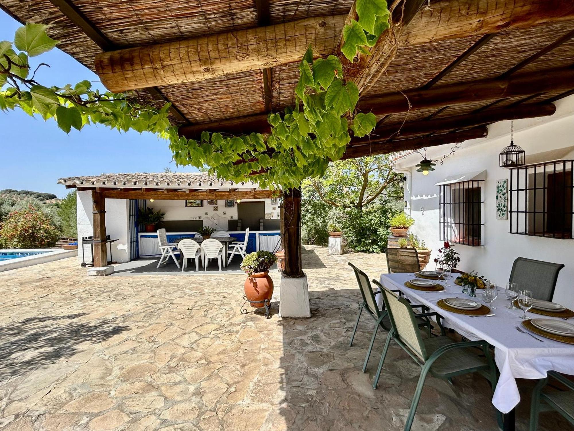 Refugio Andaluz Con Piscina Entre Olivos Villanueva de Tapia Εξωτερικό φωτογραφία