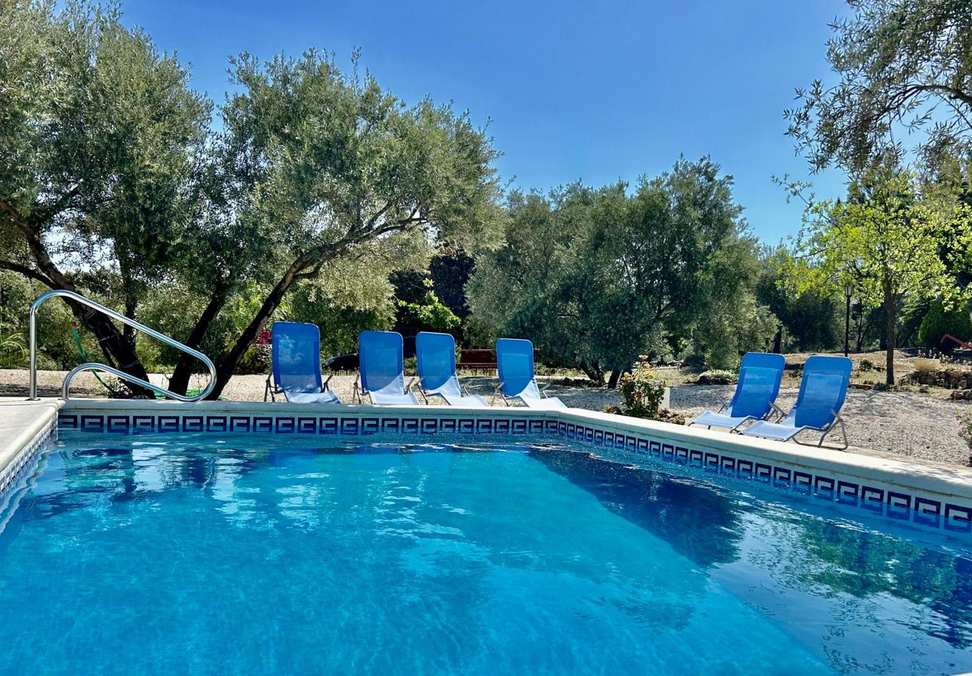 Refugio Andaluz Con Piscina Entre Olivos Villanueva de Tapia Εξωτερικό φωτογραφία